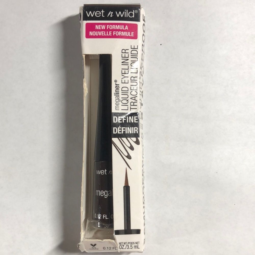 Wet n Wild Megaliner Liquid Eyeliner 872A Dark Brown NEW NIB